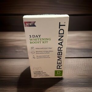 REMBRANDT 3 Day Whitening Boost Kit 6 Strips Discontinued Exp 11/19 Sealed‎